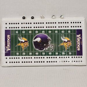 NFL - Minnesota Vikings Cribbage Board, NEW